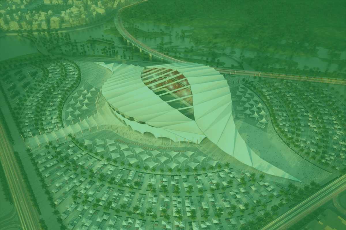 El estadio Al Khor se pintará de verde con los mexicanos que asistirán. | Foto: Cortesía.
