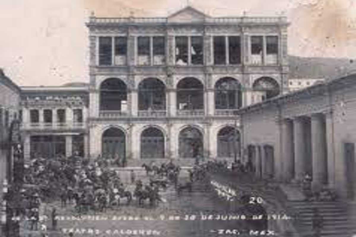 Tiempos de la Toma de Zacatecas, Teatro Fernando Calderón.