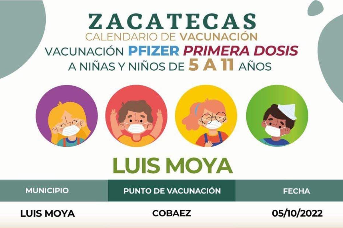 Continúa la jornada de vacunación contra el Covid-19 en Zacatecas. | Foto: Cortesía.