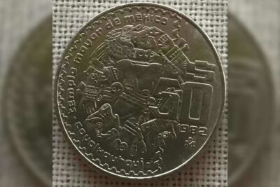 Moneda de 50 pesos de 1982
