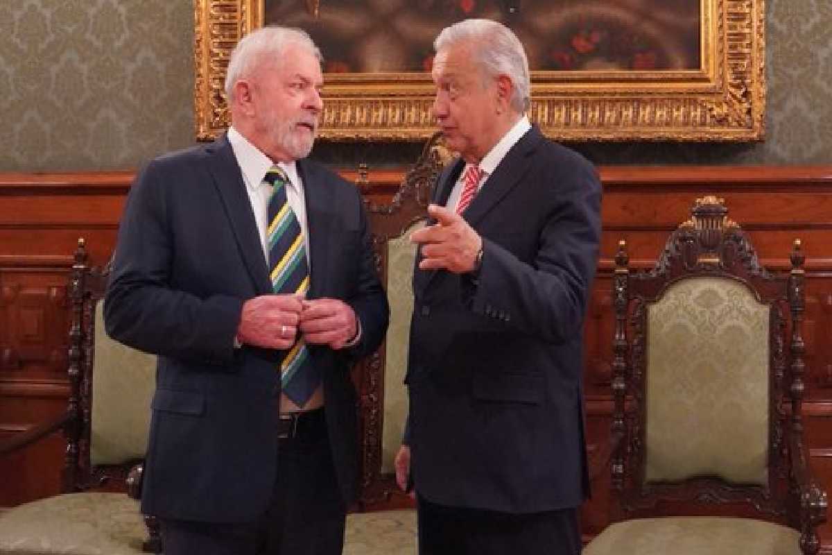 Lula da Silva y Andrés Manuel López Obrador. | Foto: Twitter.