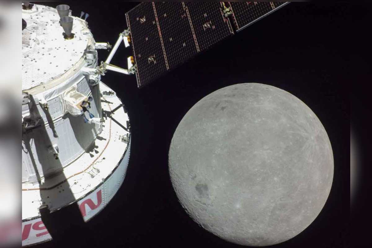 Artemis reveló una fotografía en la que se observa una porción de la cara oculta de la Luna; la más lejana del planeta y que jamás podremos observar desde la Tierra.