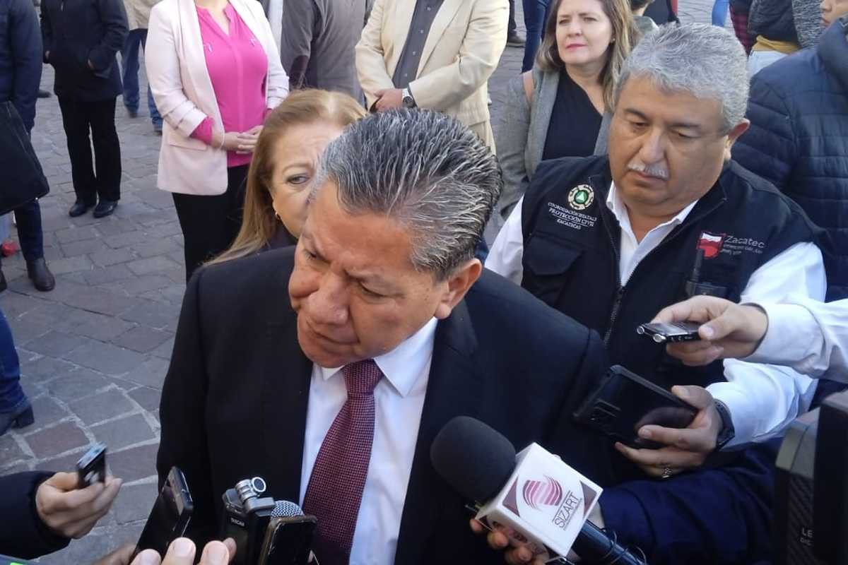 David Monreal Ávila, gobernador de Zacatecas. | Foto: Manuel Medina.