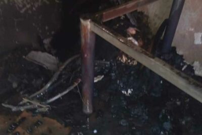 Una veladora incendia una vivienda en la calle Pánfilo Natera