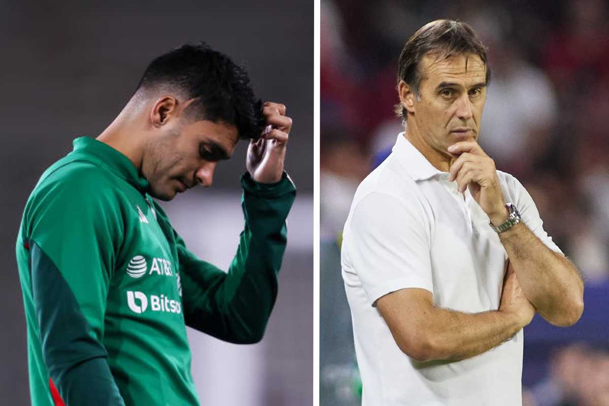 Julen Lopetegui, ah incrementado su inquietud de que el delantero mexicano juegue en Qatar 2022
