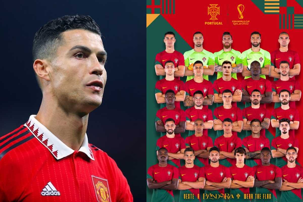 Selección de Portugal presentó la lista de convocados a Qatar. | Foto: Cortesía.