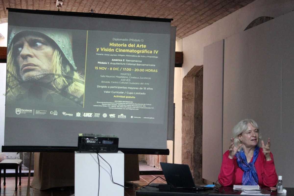 La historiadora y arqueóloga Anne Leyniers impartirá la cuarta edición del diplomado en Historia del Arte y Visión Cinematográfica. | Foto: Cortesía.