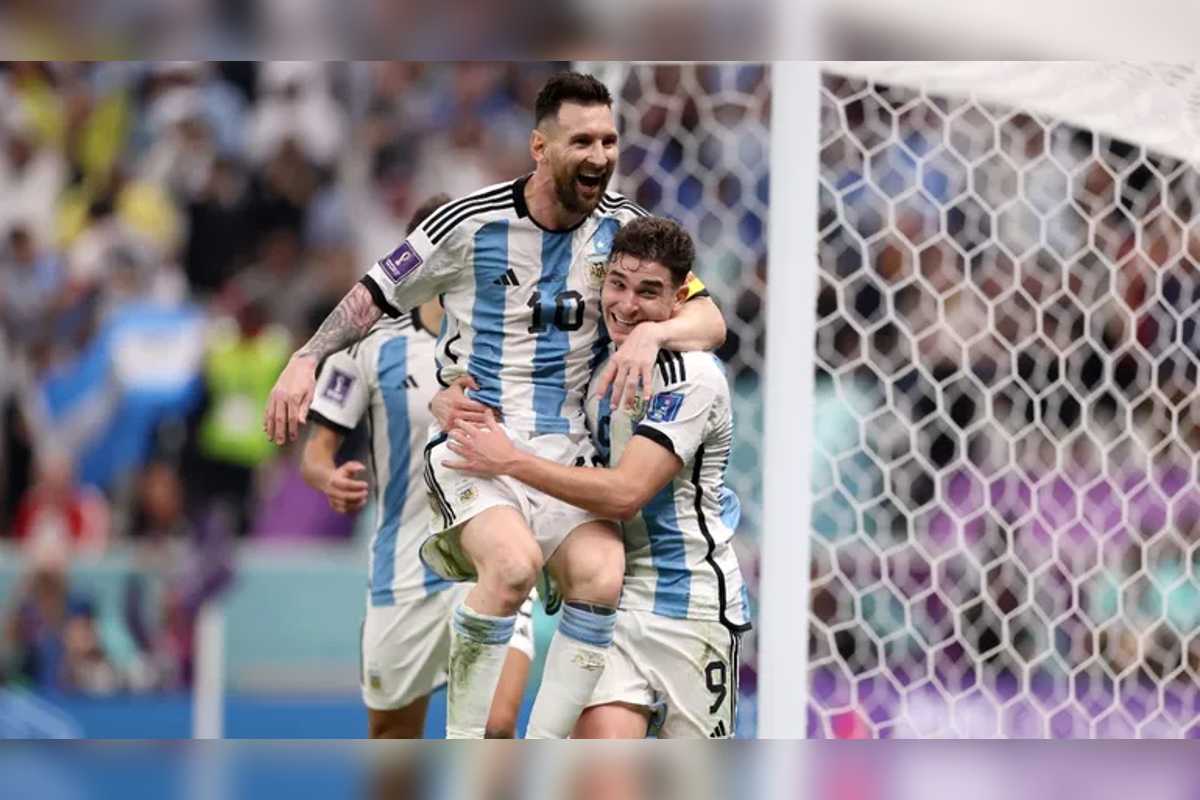 Argentina pasa a la final venciendo a Croacia 3-0 en Qatar 2022. | Foto: Cortesía.