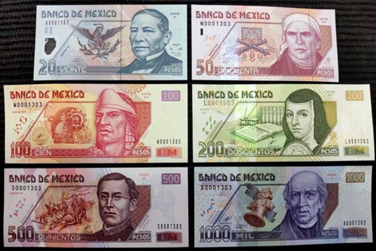 El Banco de México (Banxico) lleva a cabo el proceso de retiro de billetes de la familia D1 con denominaciones de 20 a mil pesos. | Foto: Cortesía.