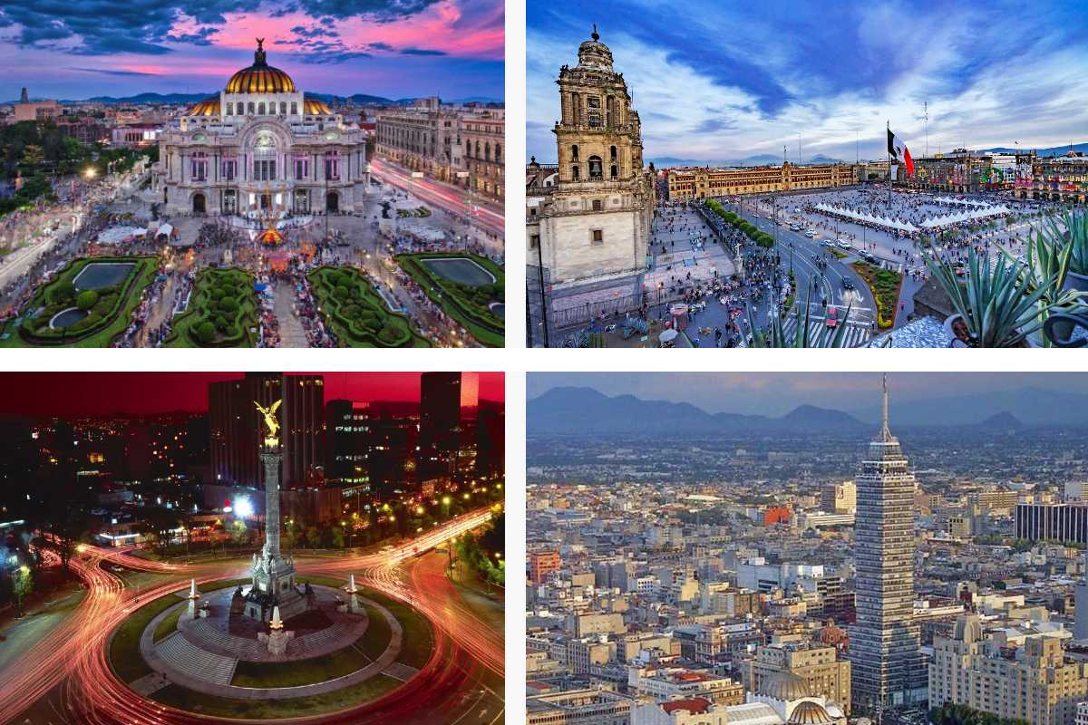 Diversos aspectos de la Ciudad de México. | Foto: Cortesía.