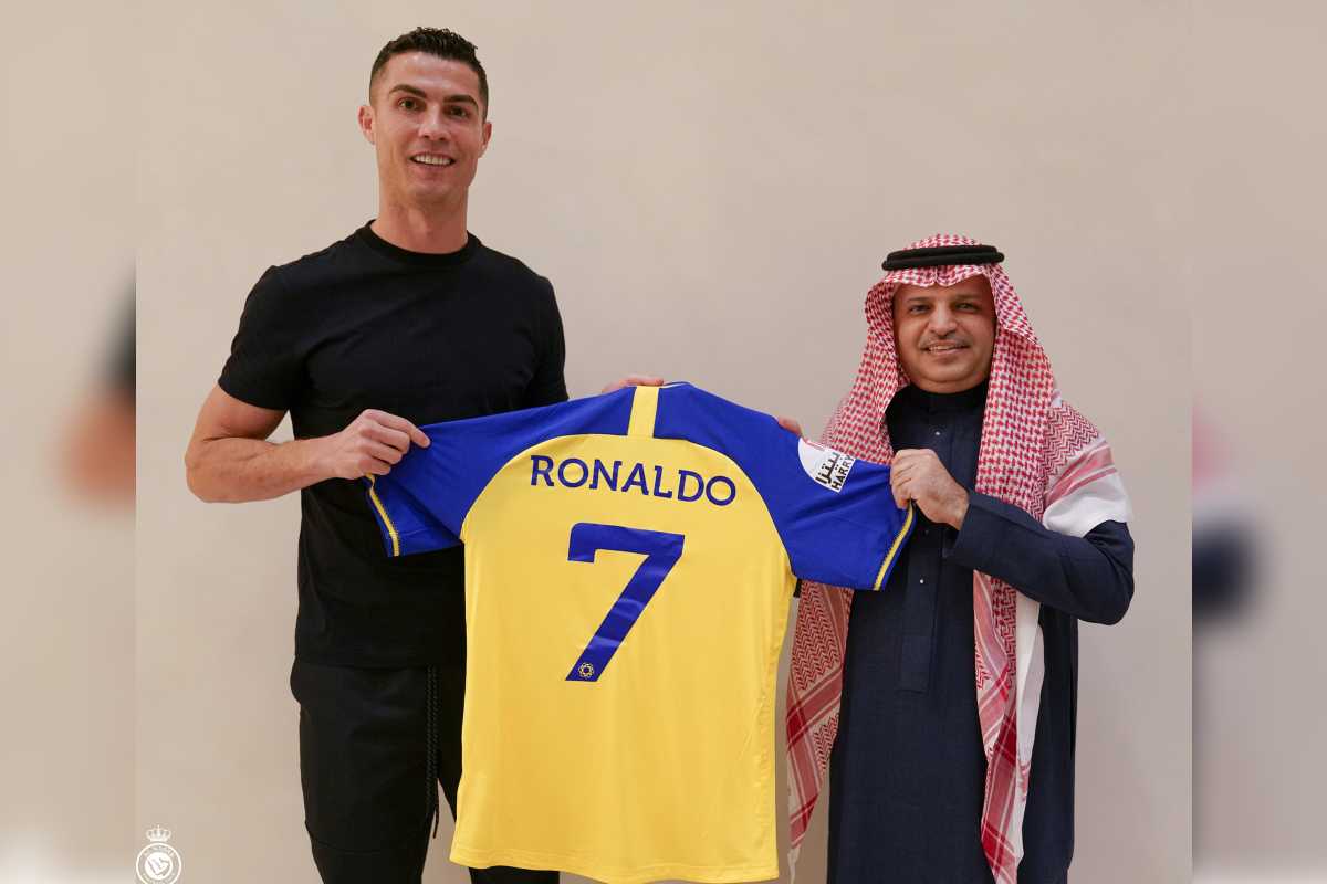 Cristiano Ronaldo es ahora el nuevo jugador del Al-Nassr. Esto lo informó el club de Arabia Saudita mediante sus redes sociales. | Foto: Cortesía.