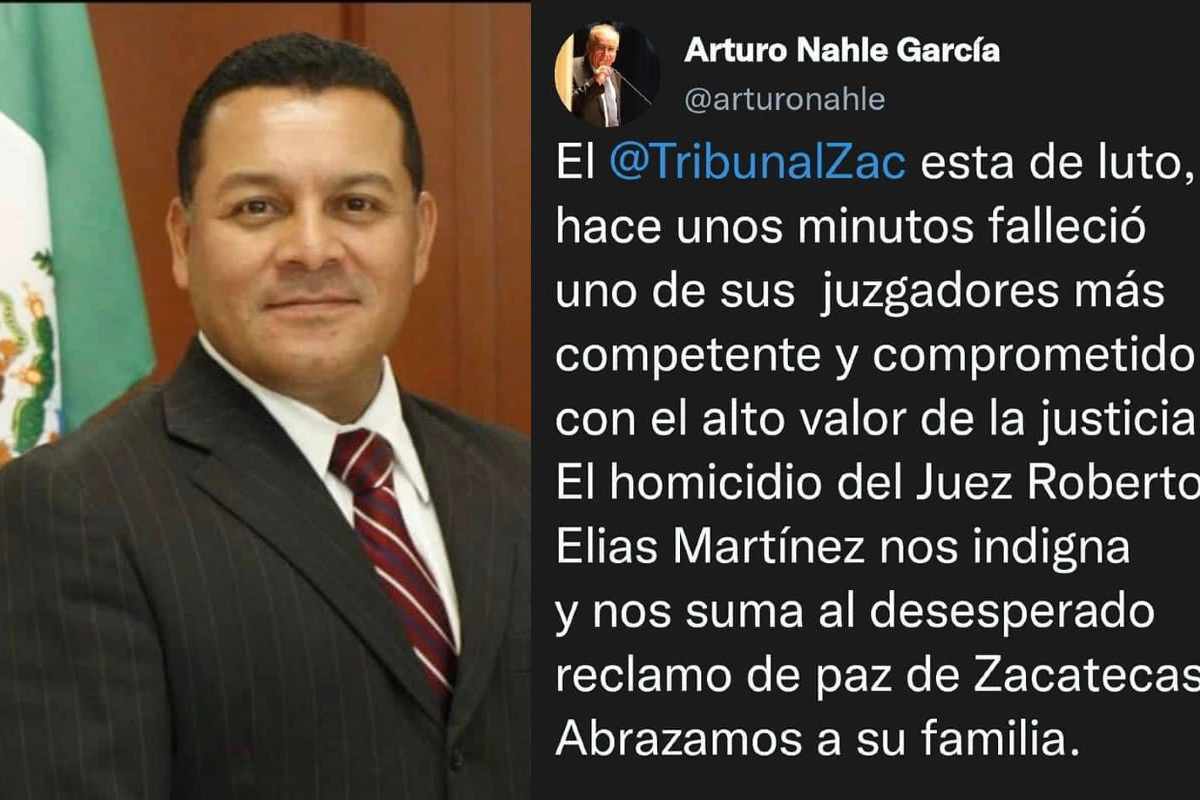 Muere juez Roberto Elías Martínez