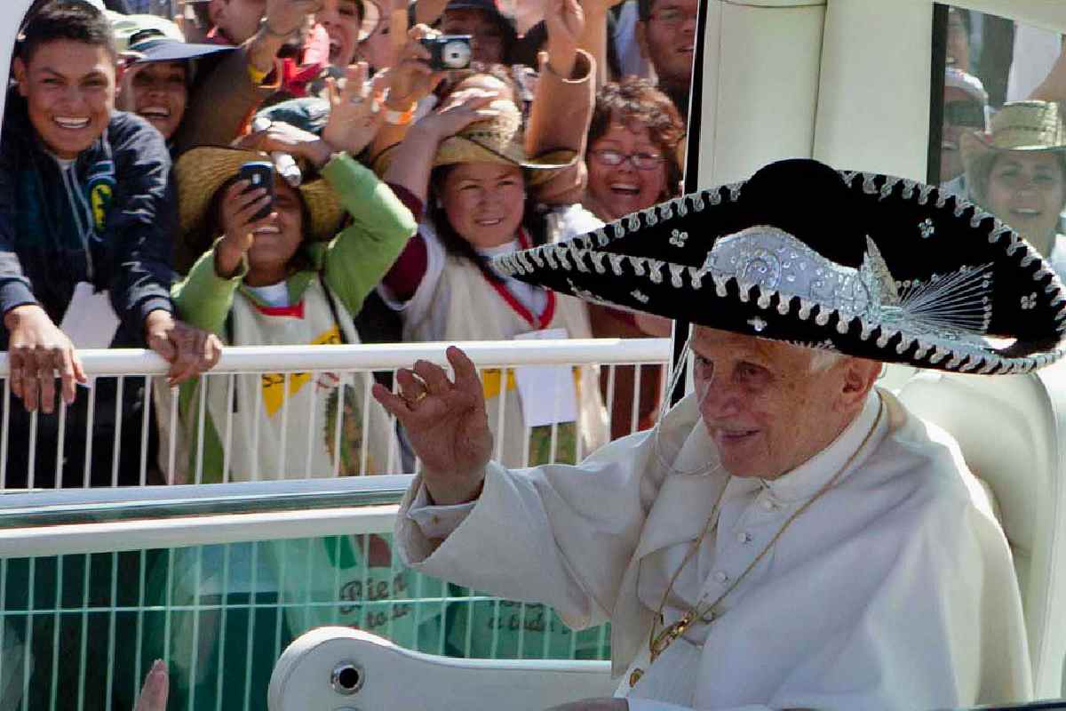 Papa Benedicto XVI visitó México en 2012. | Foto: Cortesía.