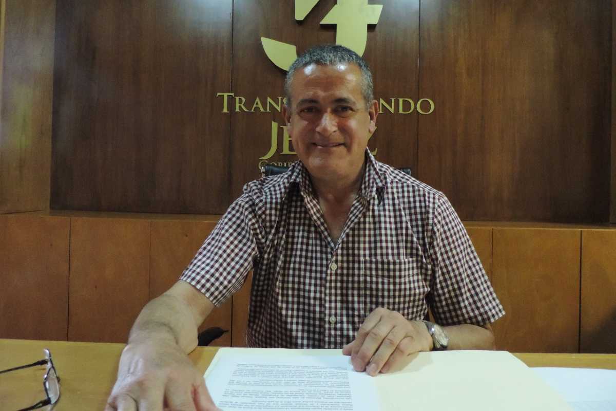 José Humberto Salazar Contreras, presidente municipal de Jerez. | Foto: Cortesía.