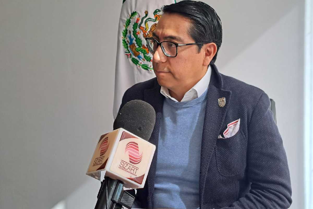 Iván Reyes Millán, titular de la Secretaría del Zacatecano Migrante | Foto: César Orta.