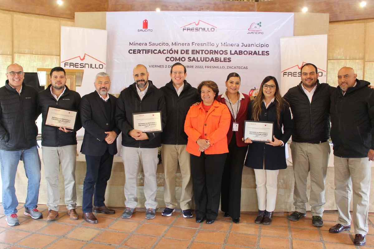 Secretaría de Salud del Estado de Zacatecas certificación Fresnillo