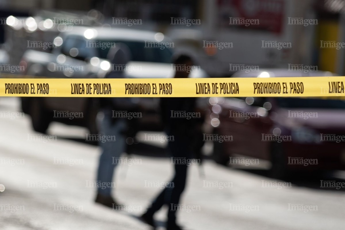 Asesinato  en  la calle Magnolia de la colonia Los Olivos. | Foto: Imagen.
