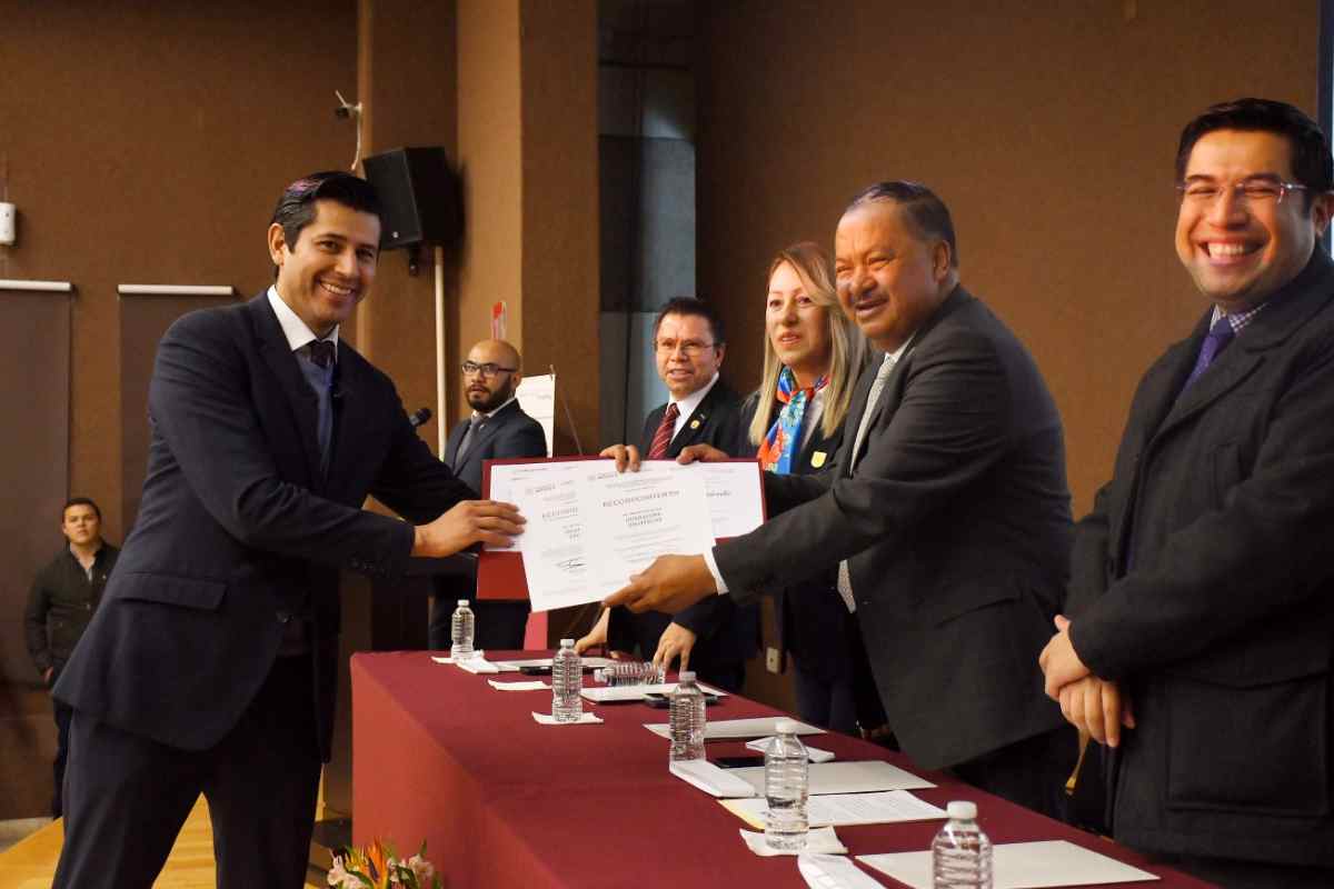 El Ayuntamiento de Guadalupe 
recibió el reconocimiento como el municipio mejor evaluado de la entidad. | Foto: Cortesía.