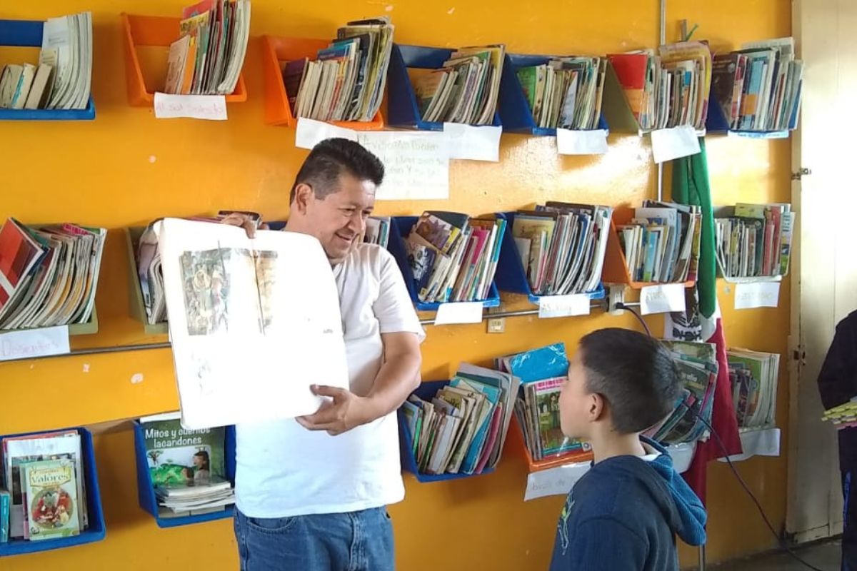 La Caravana Cuentacuentos del programa bibliotecario “Biblioteca adonde estés”. | Foto: Cortesía.