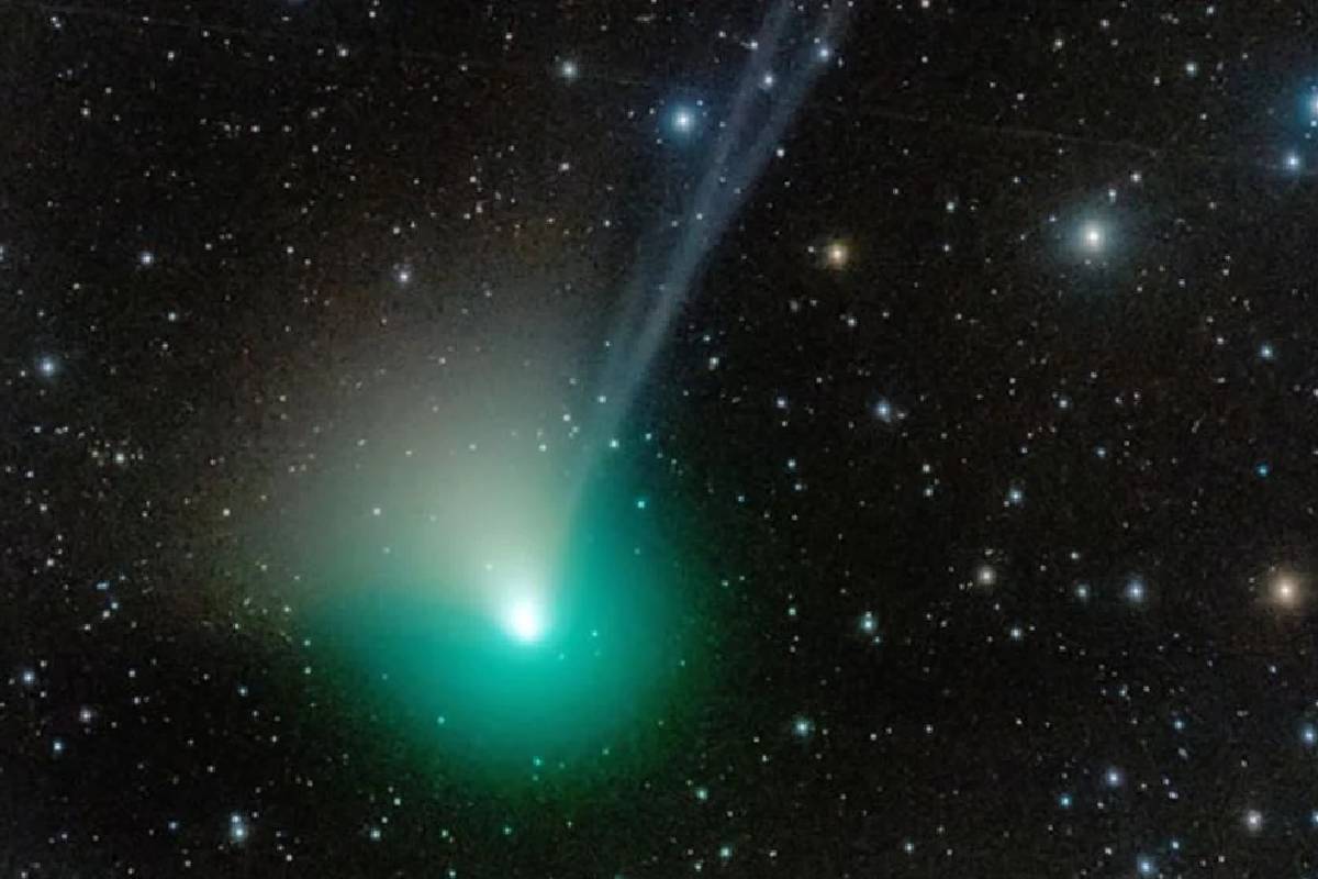 El Cometa Verde pasó cerca de la Tierra hace 50 mil años. | Foto: Cortesía.