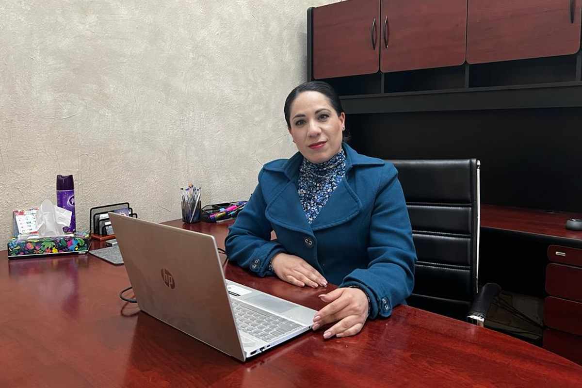 Eugenia Cárdenas Colmenero, nueva en el cargo de Secretaria Particular. | Foto: Cortesía.