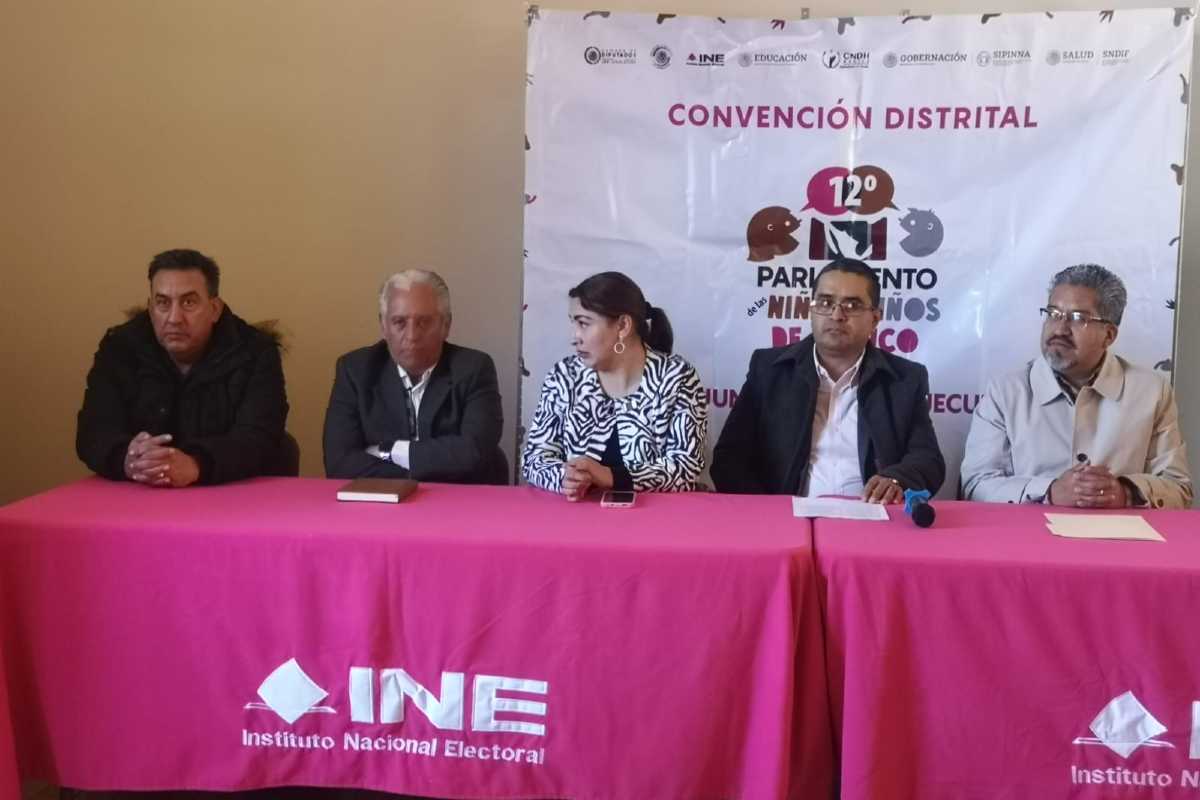 El Instituto Nacional Electoral (INE) realizó la elección del legislador infantil, donde resultó electa Tania Lizbet Barroso
