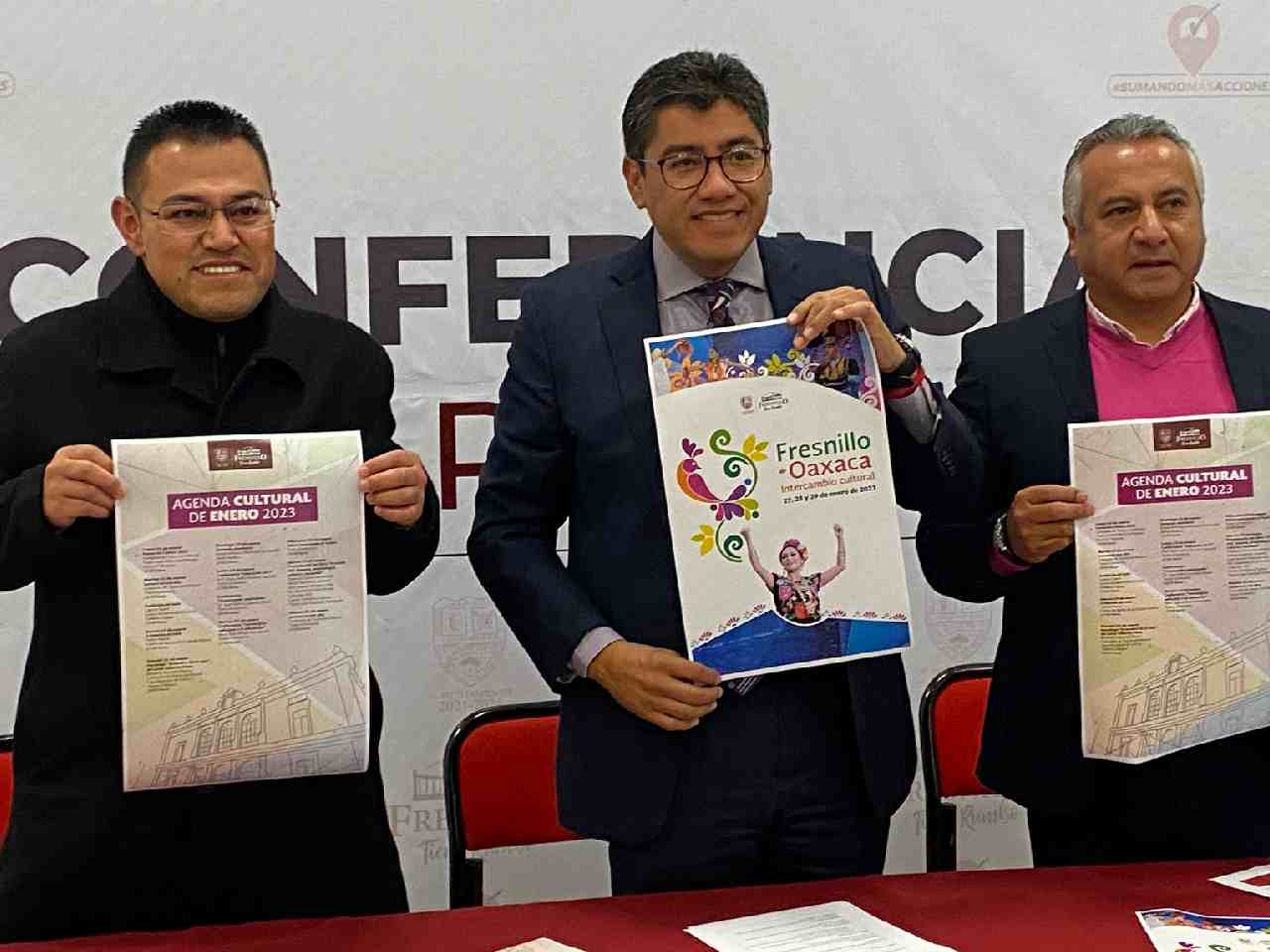 Saúl Monreal, presidente de Fresnillo, anunció intercambio cultural entre Fresnillo y Oaxaca | Foto: Imagen.