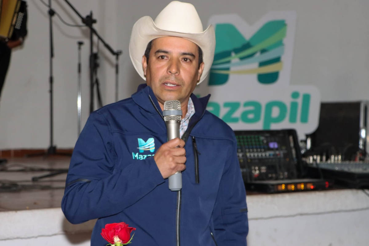 Mario Macías, presidente municipal de Mazapil. | Foto: Cortesía.