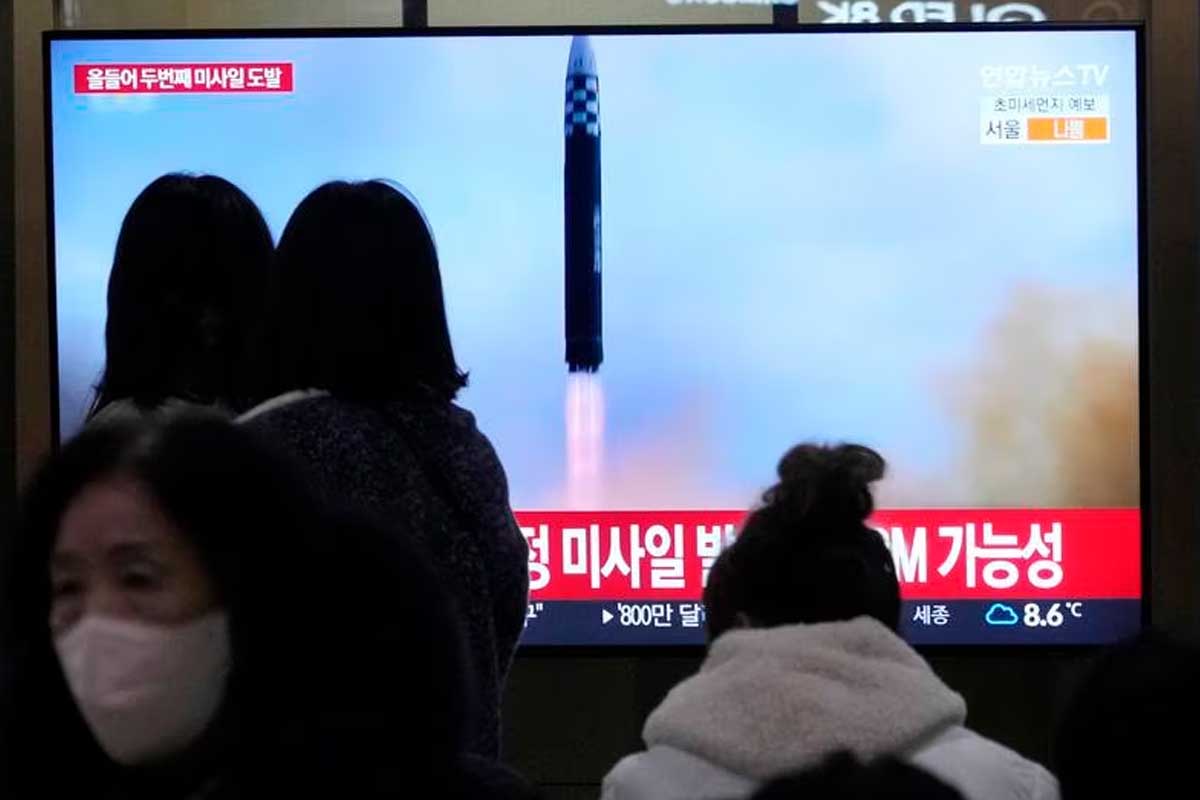 Corea del Norte lanza misil. | Foto: Cortesía.