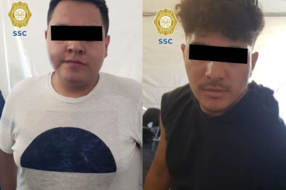 Ambos fueron sorprendidos cuando manipulaban los narcóticos al interior del recinto ubicado en la alcaldía Iztacalco. | Foto: cortesía.