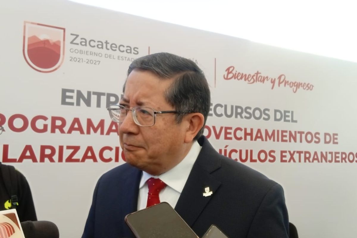 Ricardo Olivares, secretario de finanzas de Zacatecas. | Foto: Imagen.