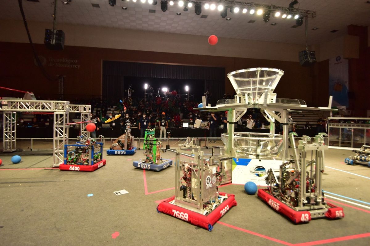 Quinta edición presencial de la competencia de robótica FIRST Laguna Regional. | Foto: Cortesía.