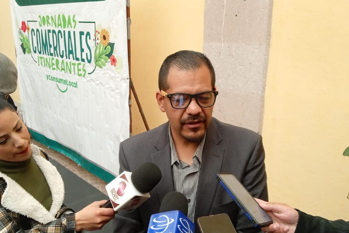 Ulises Arguelles, director de Comercio y Análisis del Ingreso en el Ayuntamiento de Zacatecas. | Foto: Imagen.