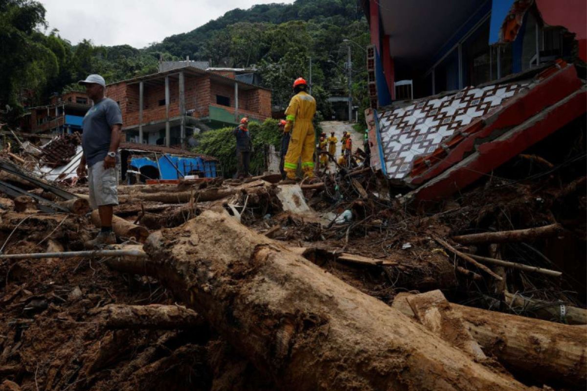 Las fuertes lluvias en Brasil han dejado 49 muertos | Foto: Cortesía.
