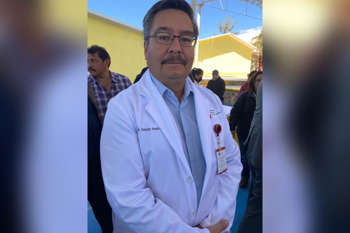 Uswaldo Pinedo, secretario de Salud en Zacatecas, aseguró que se tienen avances buenos en la transición a IMSS Bienestar. | Foto: Imagen.