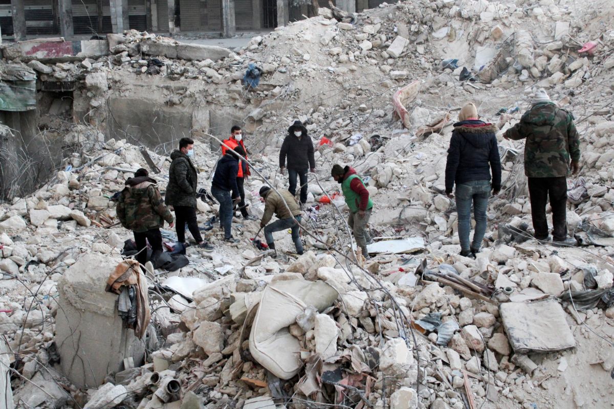 Tras el temblor en Turquía y Siria, se suman  20 mil personas fallecidas. | Foto: Cortesía.