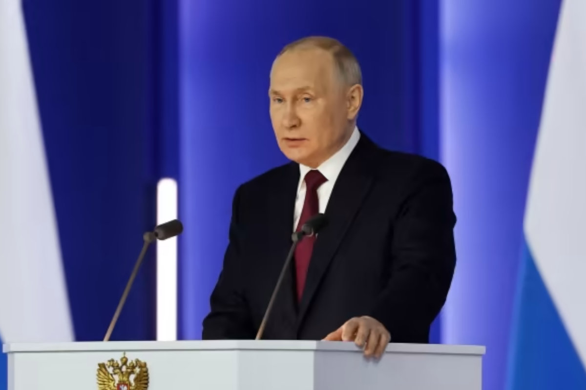 Putin suspendió la participación rusa del tratado de armas nucleares.
