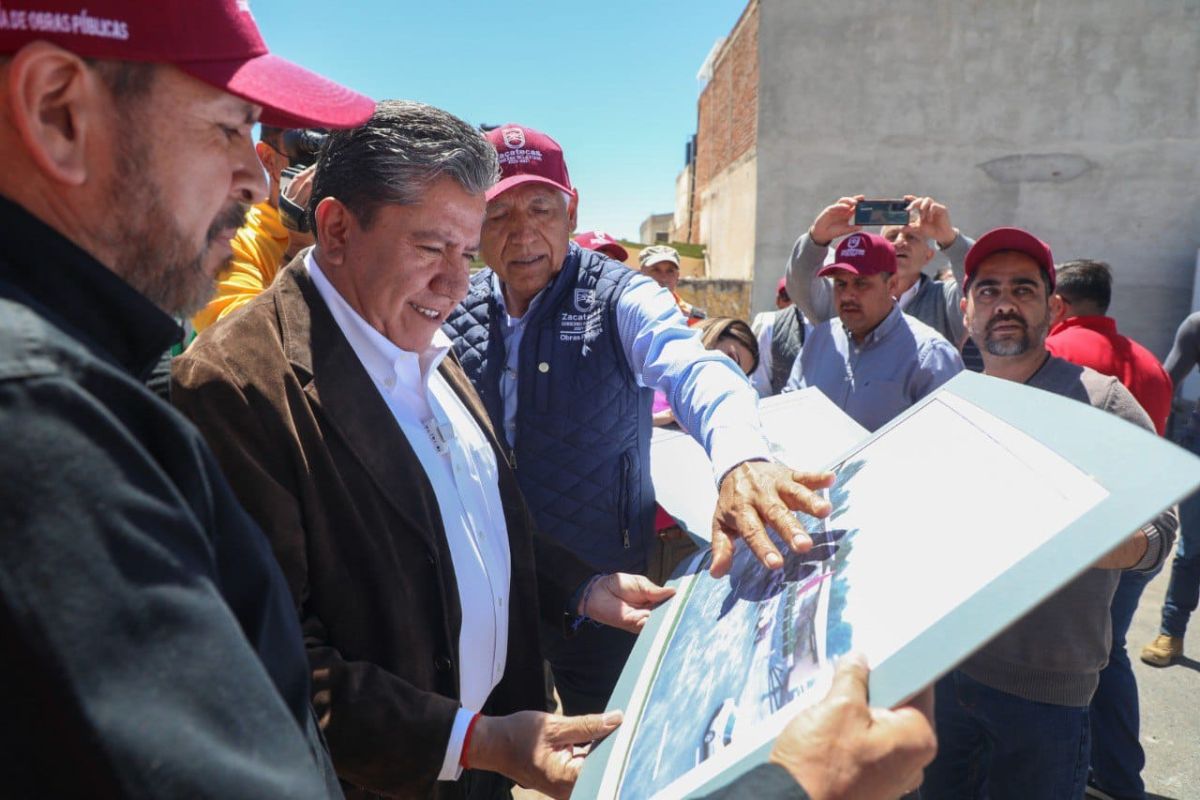 El Gobernador David Monreal Ávila realizó la supervisión de las obras de rehabilitación y ampliación de las villas deportivas