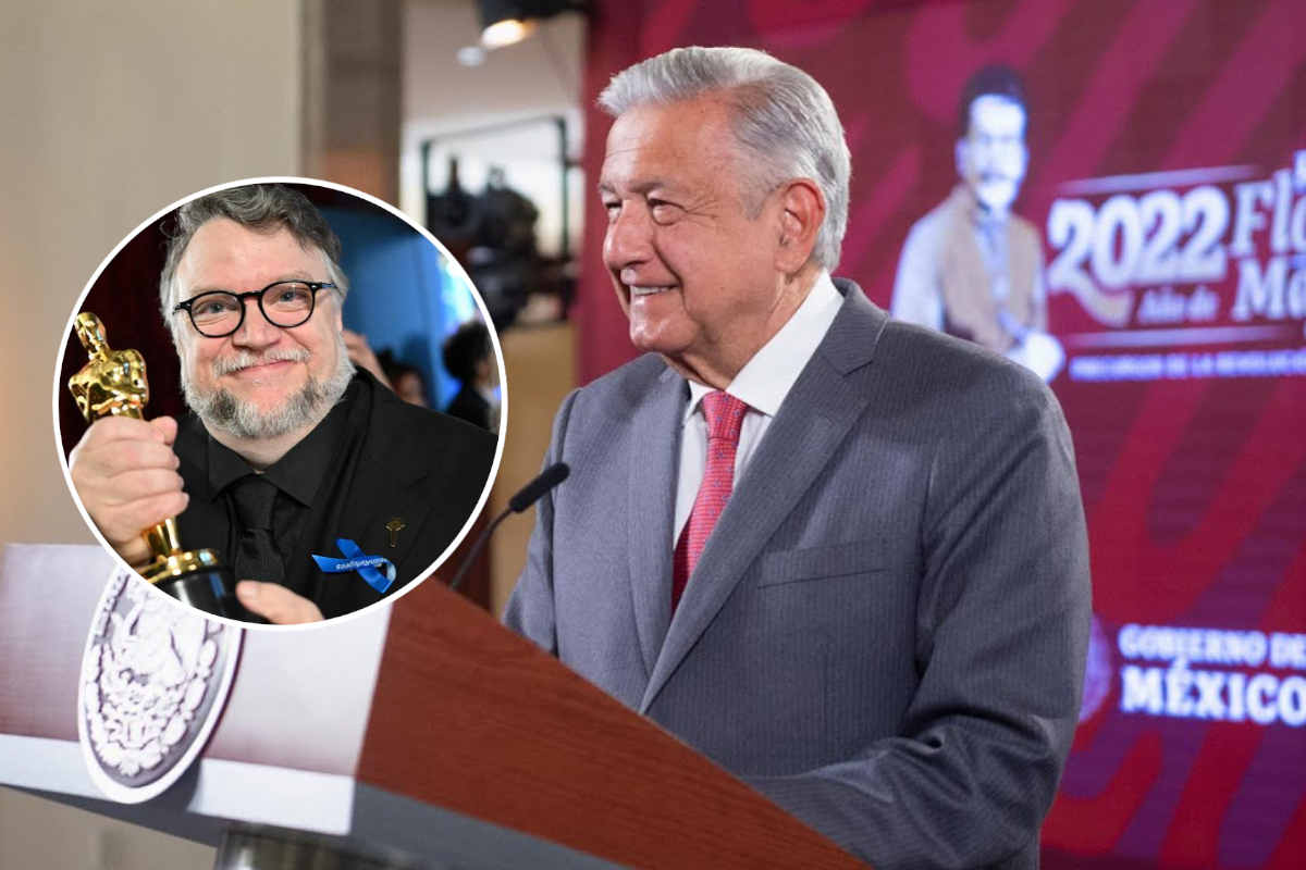 AMLO celebra el triunfo de Guillermo del Toro en los premios Oscar 2023