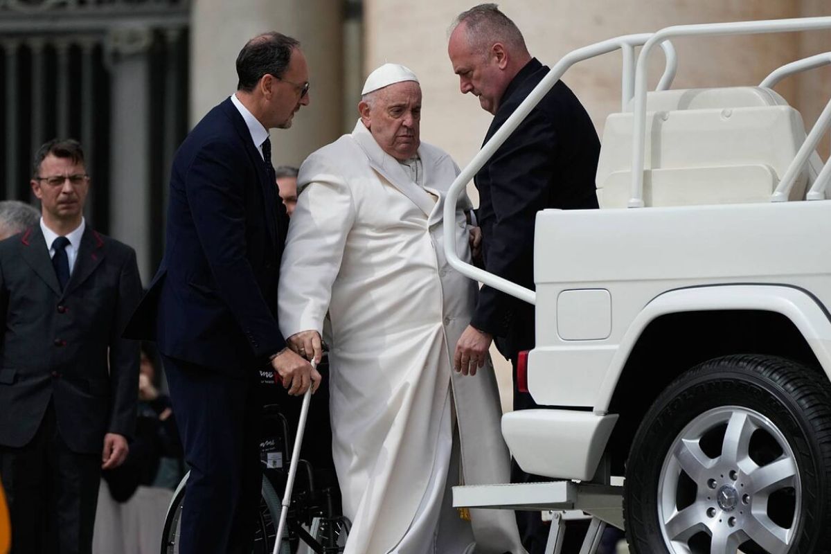 El Papa Francisco fue hospitalizado en Roma por una bronquitis. | Foto: Cortesía.