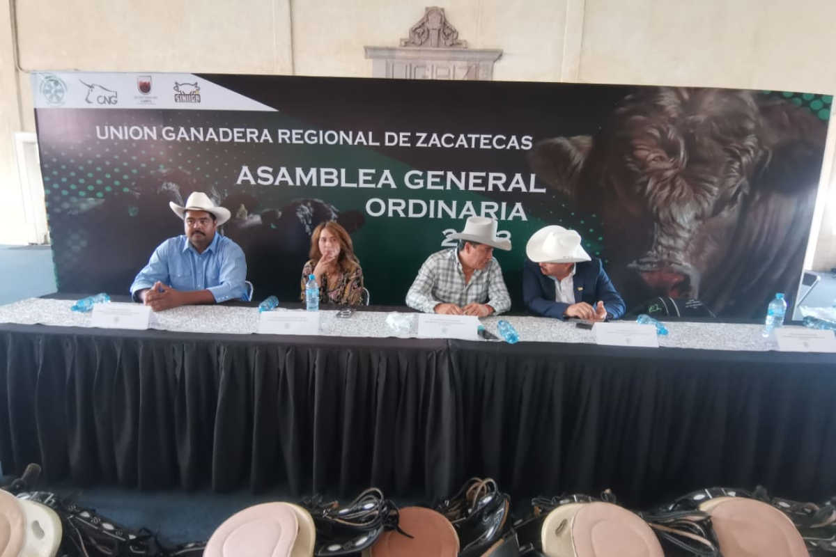 La Unión Regional Ganadera de Zacatecas celebró la reunión ordinaria 2023. | Foto: Cortesía.