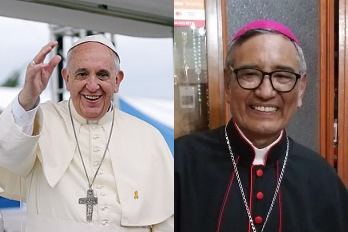 El obispo de Querétaro, Fidencio López Plaza, se encuentra en El Vaticano; en una reunión que se convocó para obispos de México y el Papa Francisco.