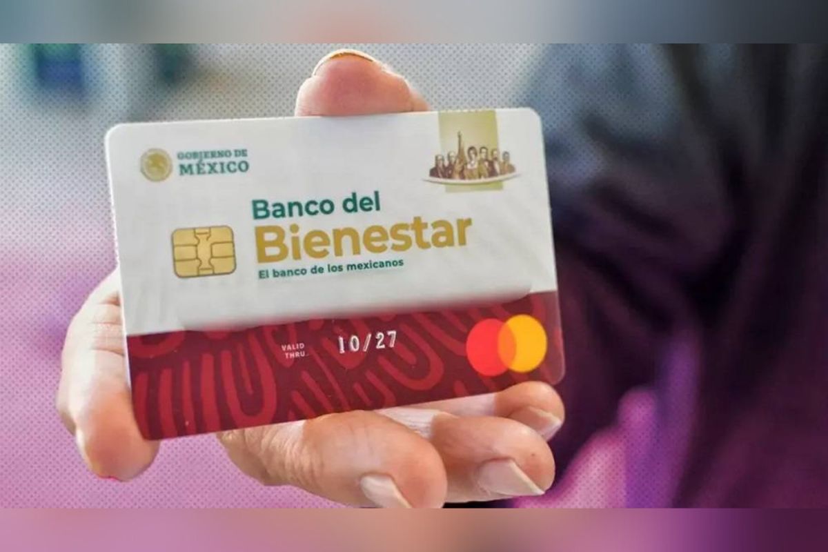 La secretaria de Bienestar, Ariadna Montiel Reyes, recordó que este domingo 30 de abril; concluye el cambio a la tarjeta del Banco del Bienestar. | Foto: Cortesía.