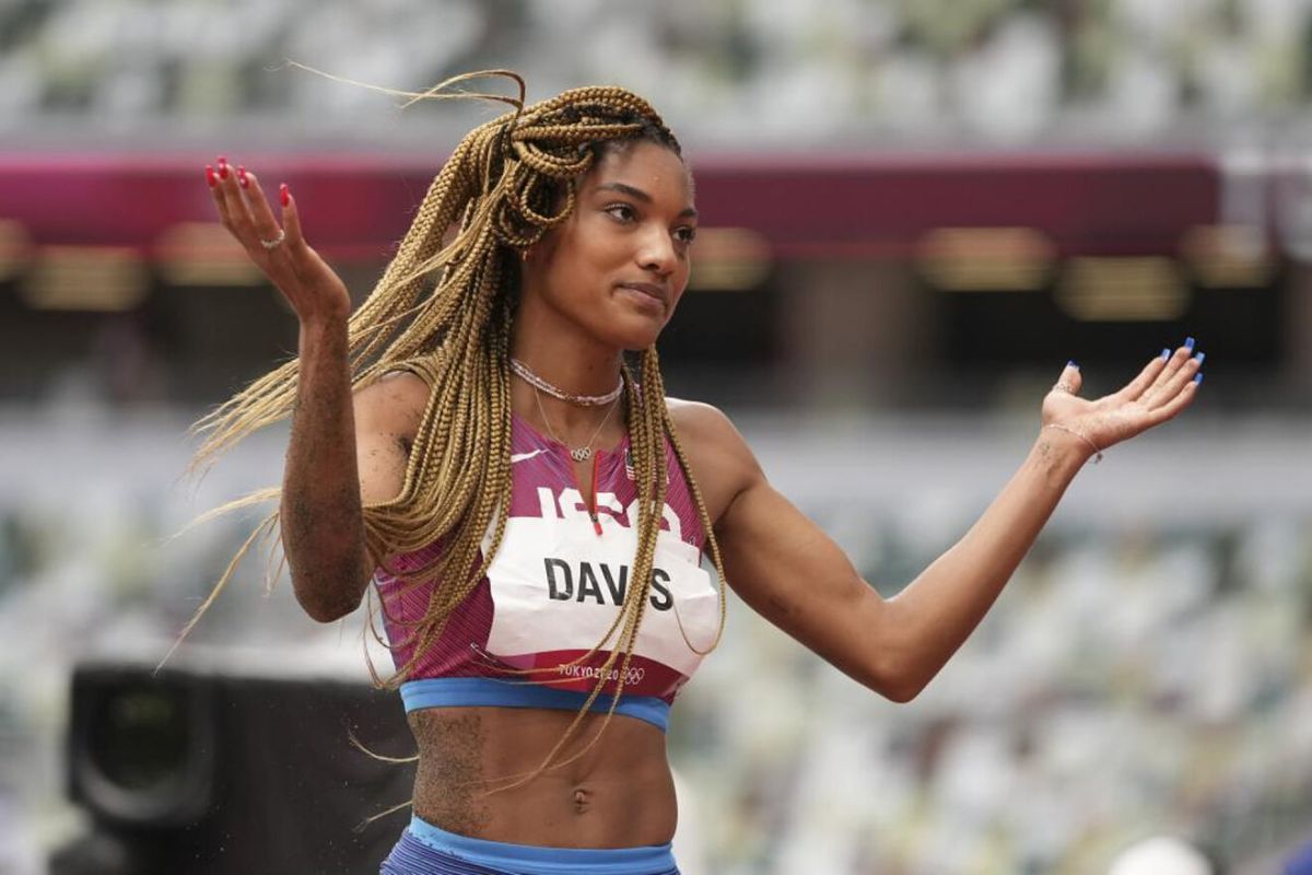 La Agencia Antidopaje de Estados Unidos (USADA) anunció que Tara Davis-Woodhall, saltadora de longitud. | Foto: Cortesía.