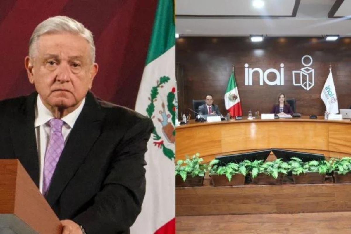 El presidente Andrés Manuel López Obrador retó a los senadores de oposición que tomaron la tribuna el pasado jueves; y que exigen se nombre a un consejero del INAI. | Foto: Cortesía.