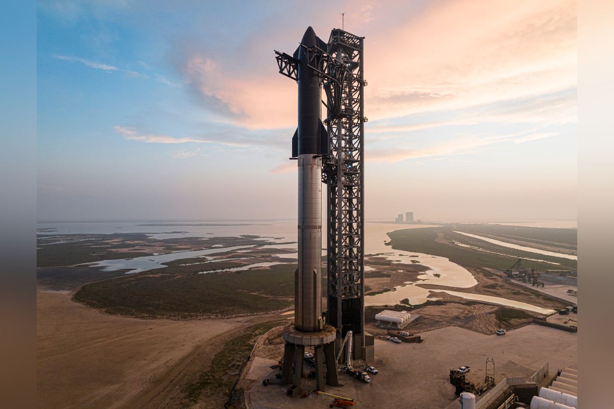 El despegue del cohete Starship de la empresa espacial SpaceX, considerado el más potente jamás construido; no pudo realizarse este lunes por problemas técnicos. | Foto: Cortesía.