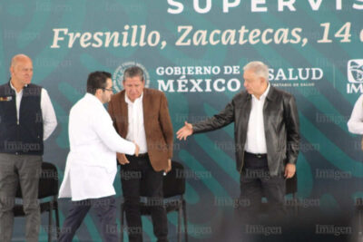 AMLO inauguró el Hospital de la Mujer de Fresnillo, Zacatecas.