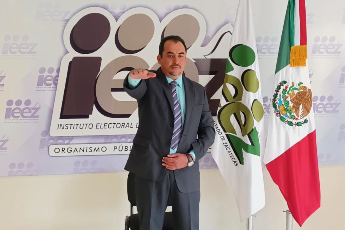 Jorge Chiquito Díaz de León, Secretario Ejecutivo del IEEZ. | Foto: Cortesía.