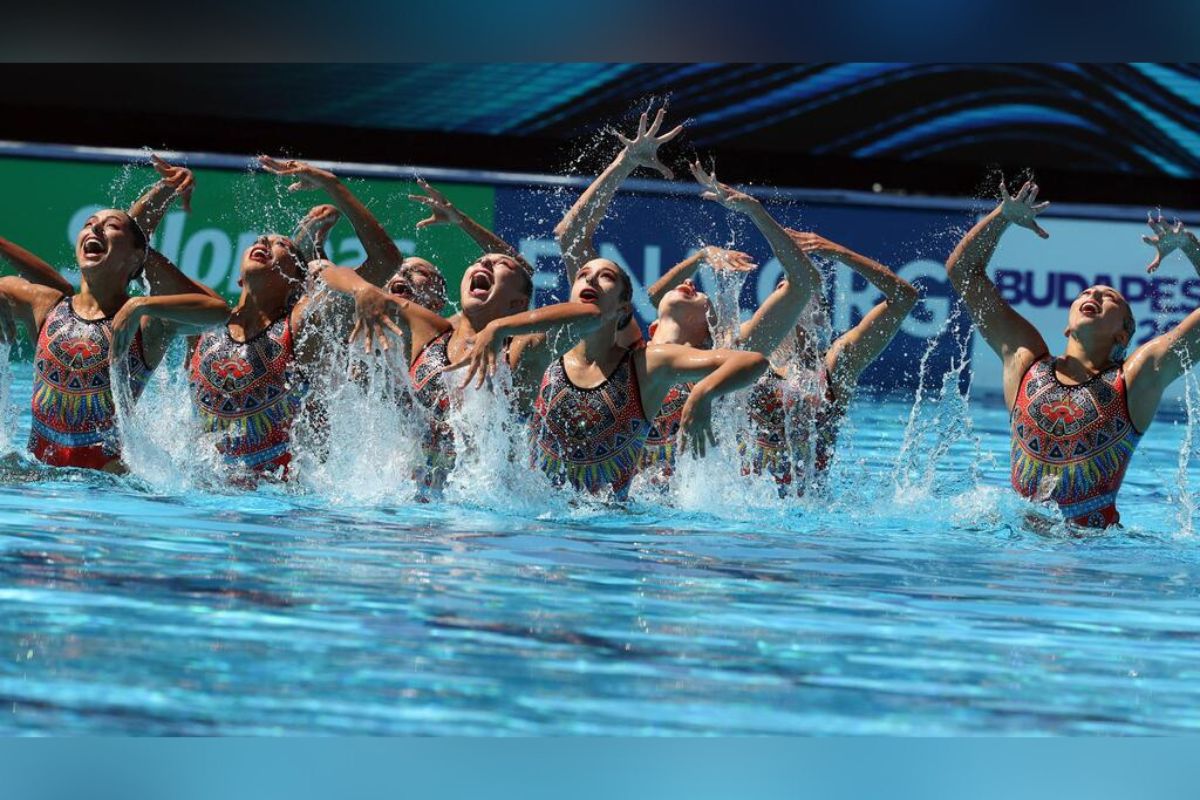 El equipo de natación artística de México reveló la falta de apoyo de parte de la Conade; de tal manera que iniciaron venta de trajes de baño para costear gastos futuros. | Foto: Cortesía.