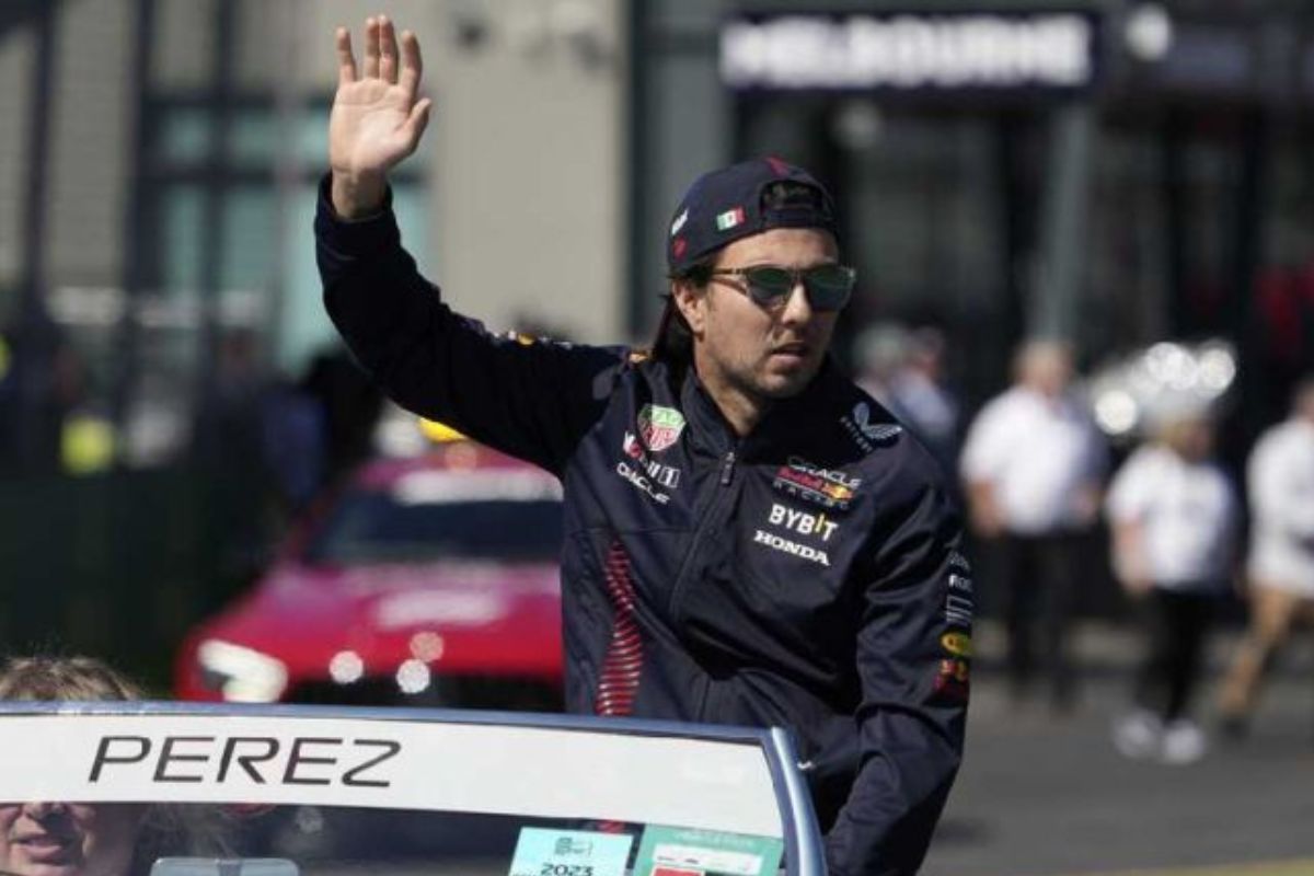 Checo Pérez gana el título de piloto del día en el GP en Australia | Foto: Cortesía.